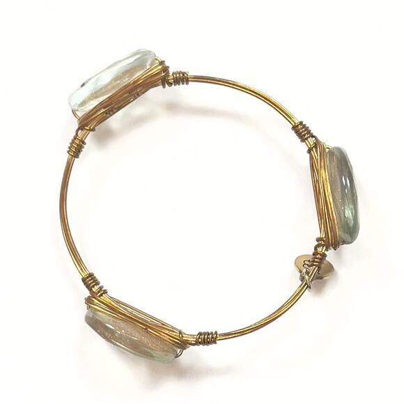 Bourbon and Boweties Stone Bangle - Picture 5 of 7